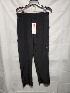 Womens RBX Scrub Pants Black